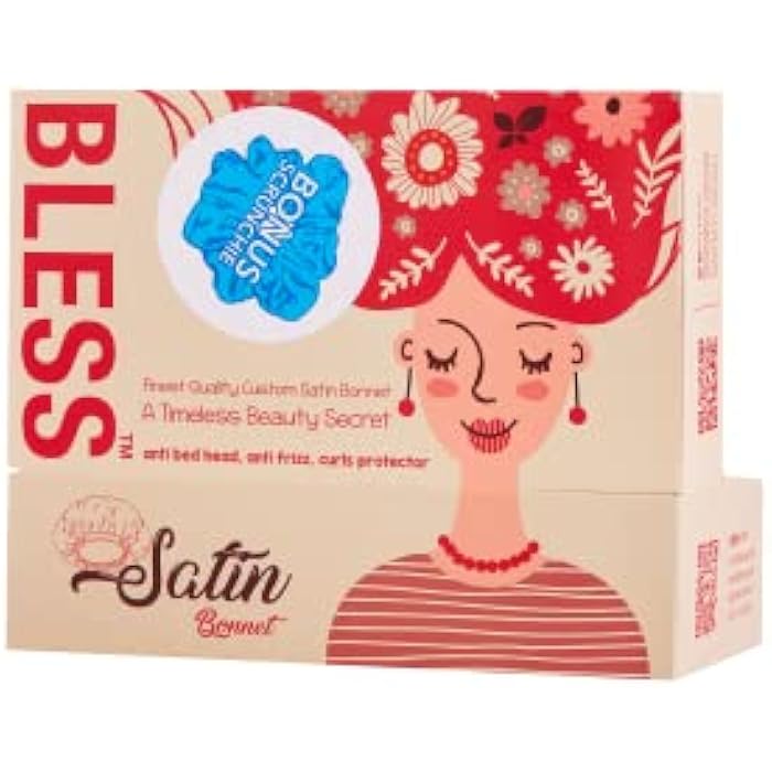 Bless Satin Bonnet, Assorted Colors - Image 2